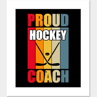 Proud Hockey Coach Posters and Art